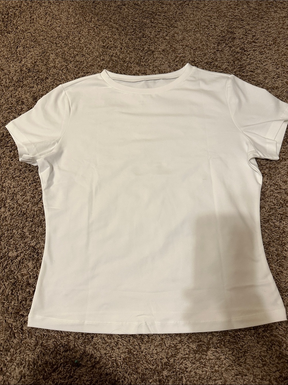 Classic Women's Crewneck Short-Sleeve Top - White